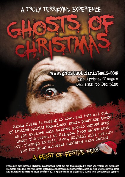 Ghosts of Christmas this December @ the Arches