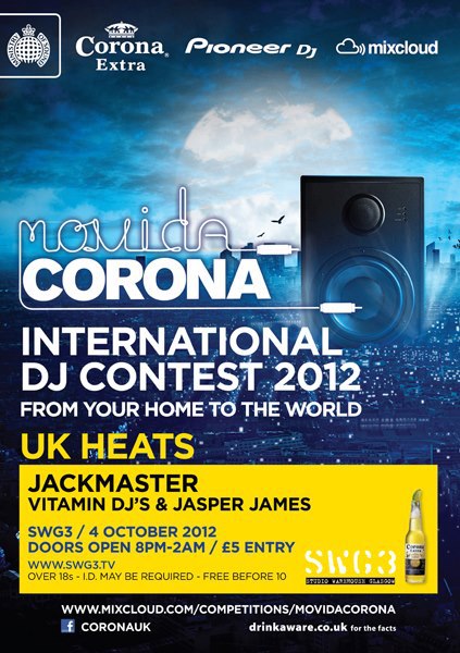 Read more about the article CORONA EXTRA LAUNCHES DJ CONTEST IN ASSOCIATION WITH MINISTRY OF SOUND