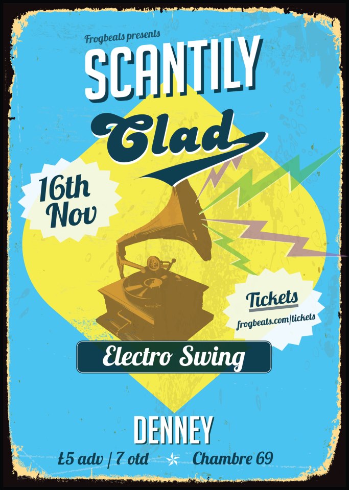Read more about the article Frogbeats – Scantily Clad: A Night of Electro Swing