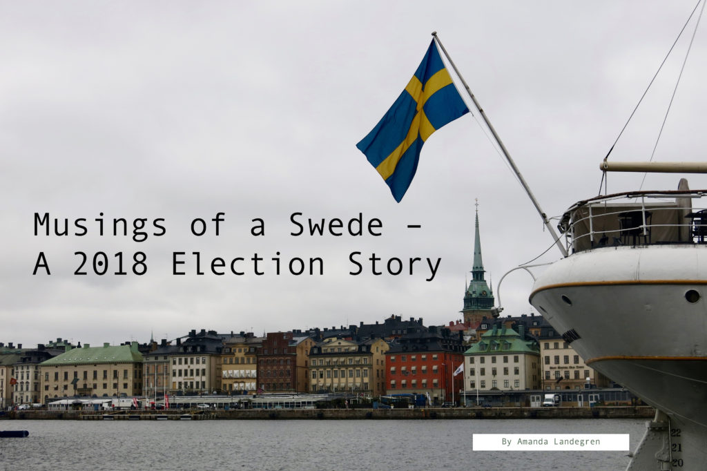 Read more about the article Musings of a Swede: A 2018 Election story