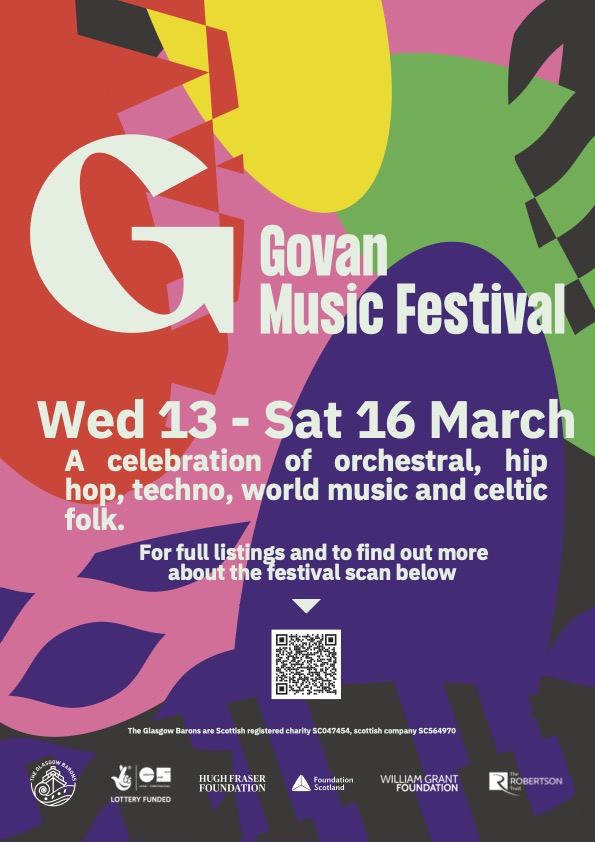 You are currently viewing What’s On at Govan Music Festival, 2024. 